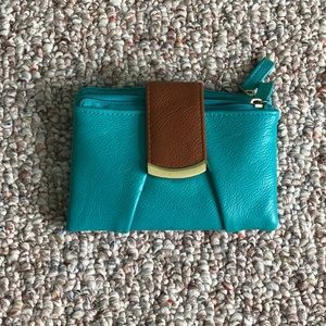 Teal wallet